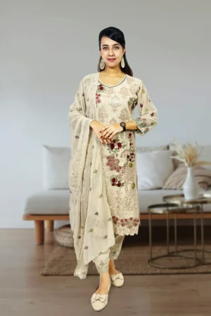 Classic Lawn fully embroidred