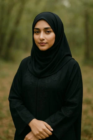 Modest Elegance Hijab & Burkha Set – Premium Islamic Wear for Women
